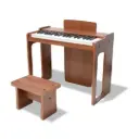 37 Keys Wooden Piano