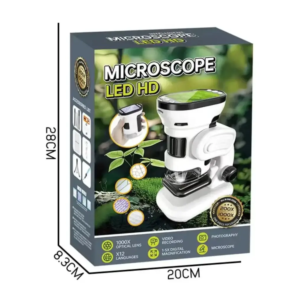 Kids Microscope LED HD (3-way)
