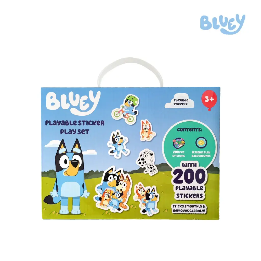 Artlings Bluey Playable Sticker Play Set