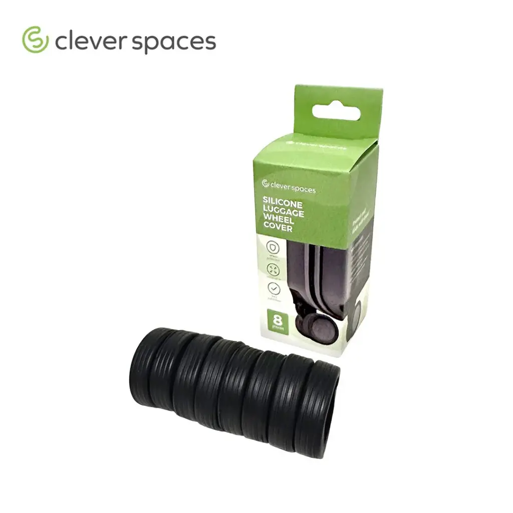 Clever Spaces Silicone Luggage Wheel Cover