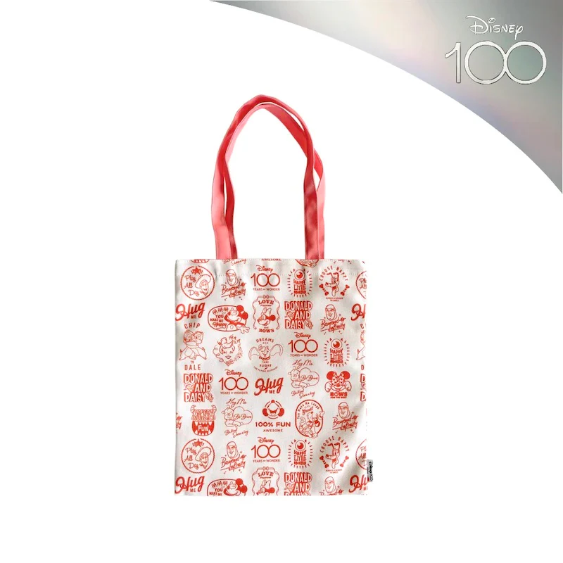 Disney 100 Basic Tote Bag (Various Designs)