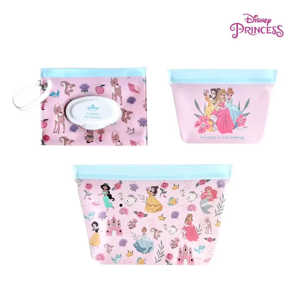 Zippies Lab Disney 3pc Bag Organizer Set w/ Wipes Pouch