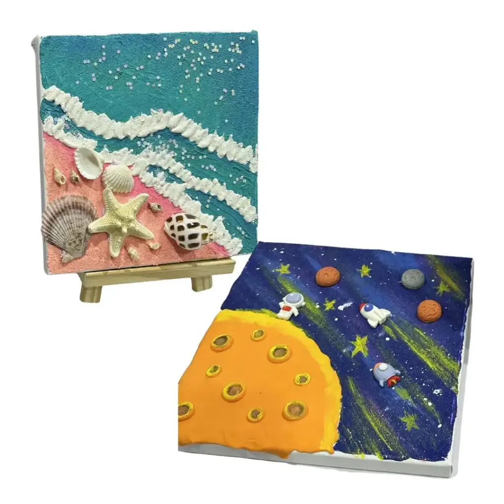 Art Kids Texture Painting