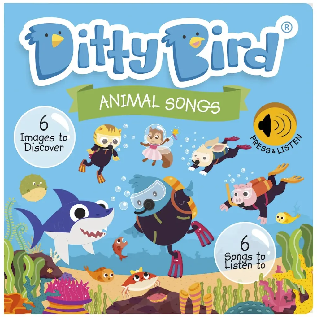 Ditty Bird Animal Songs Musical Book