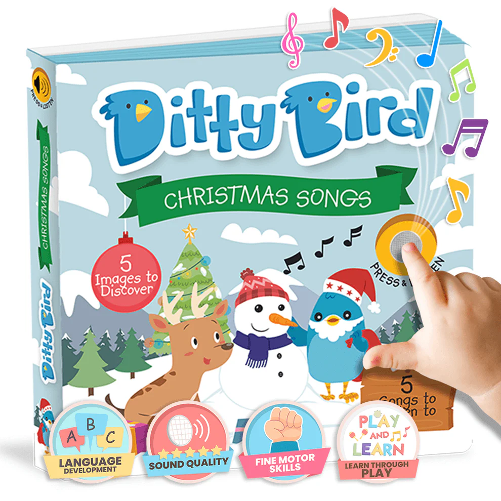 Ditty Bird Christmas Songs Musical Book