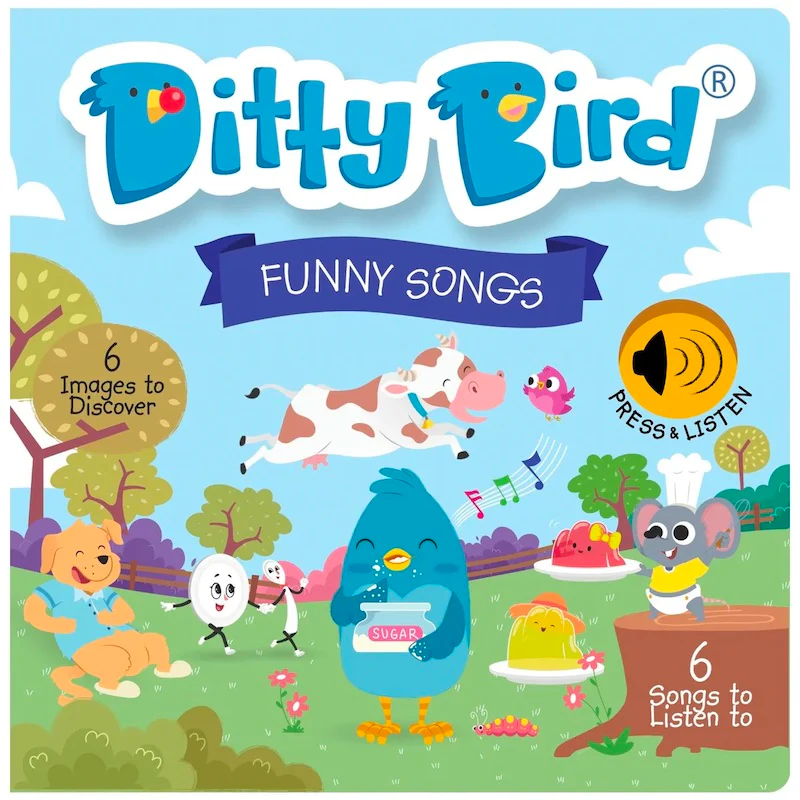 Ditty Bird Funny Songs Musical Book