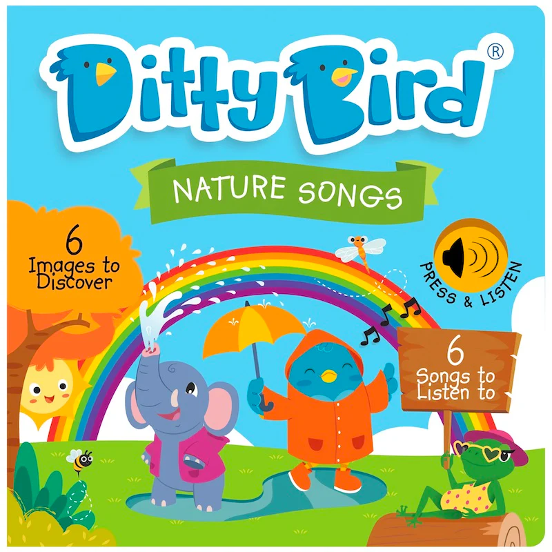 Ditty Bird Nature Songs Musical Book