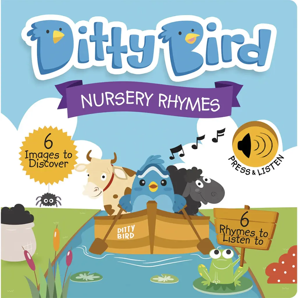 Ditty Bird Nursery Rhymes Musical Book