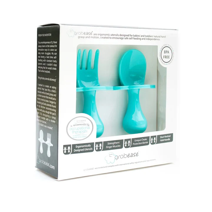 Grabease Utensil Set - Spoon & Fork