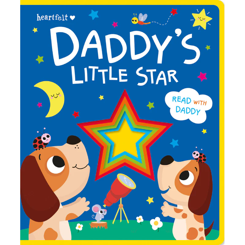 Heartfelt Felt Board Book: Daddy's Little Star