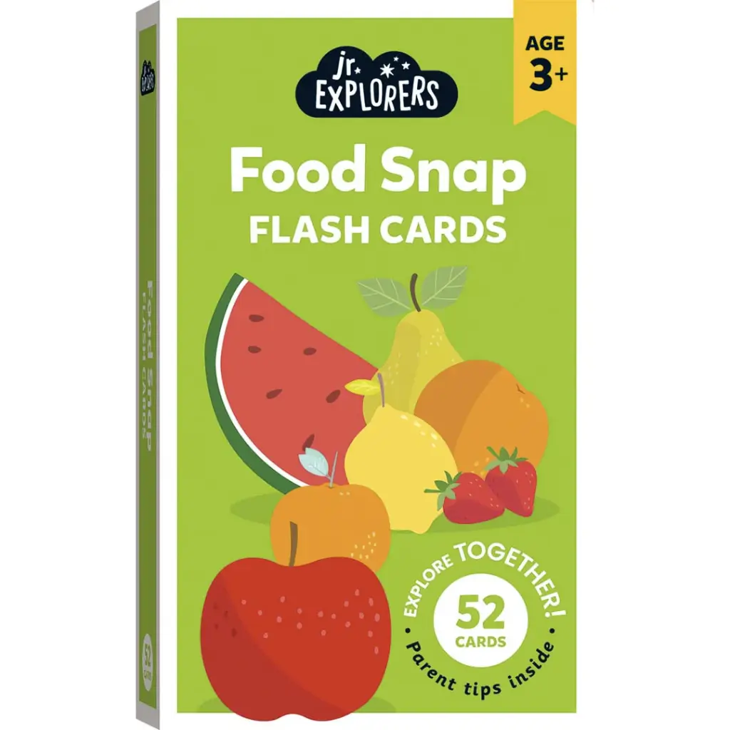 Junior Explorers Food Snap Flash Cards (Small)