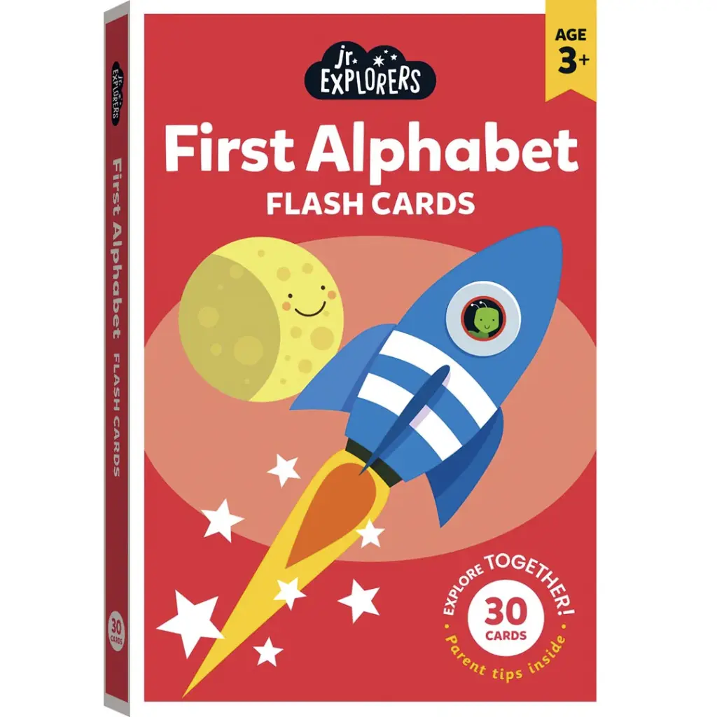 Junior Explorers First Alphabet Flash Cards (Large)