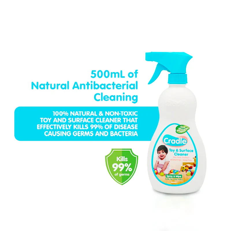 Cradle Toy and Surface Cleaner 500ml