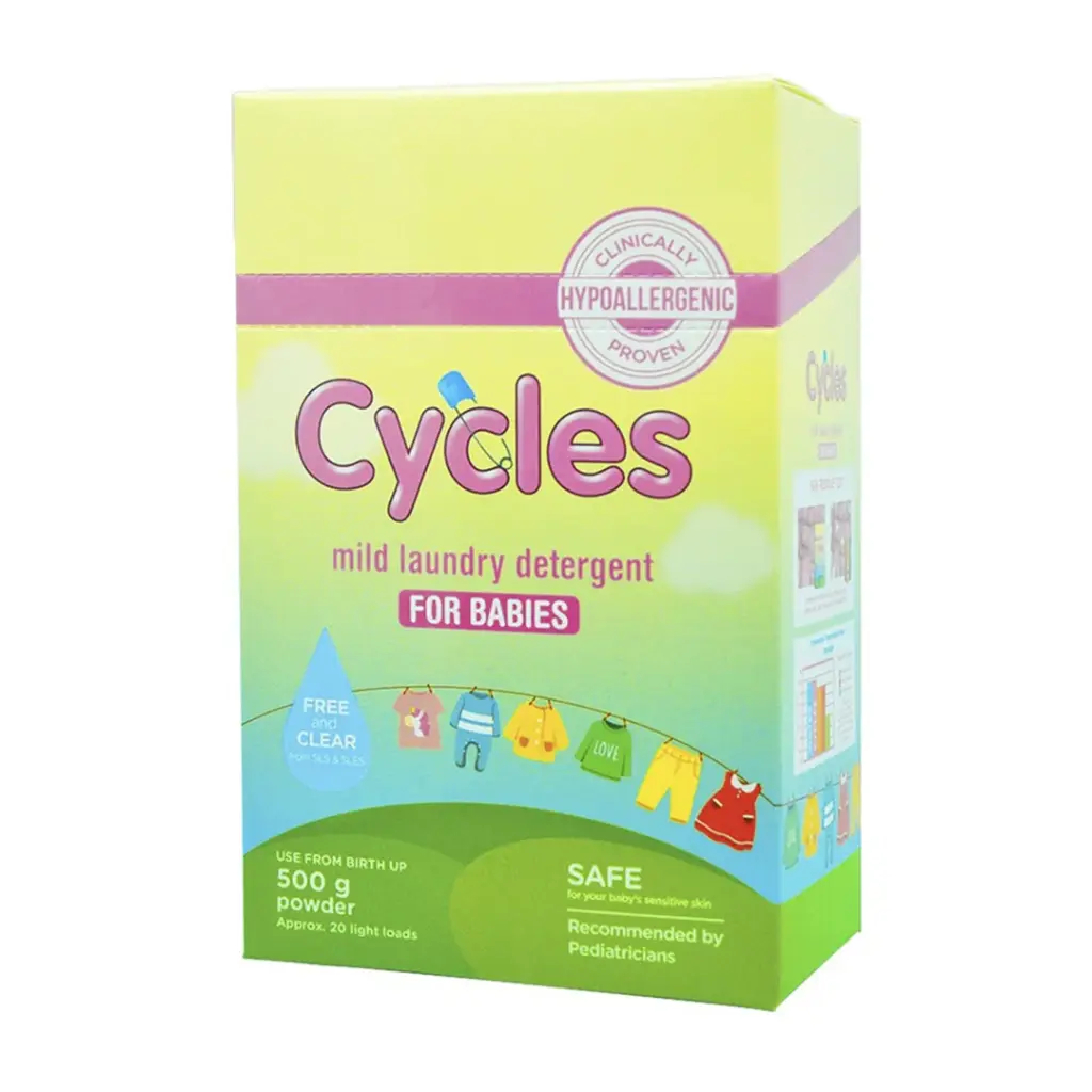 Cycles Mild Laundry Detergent Powder