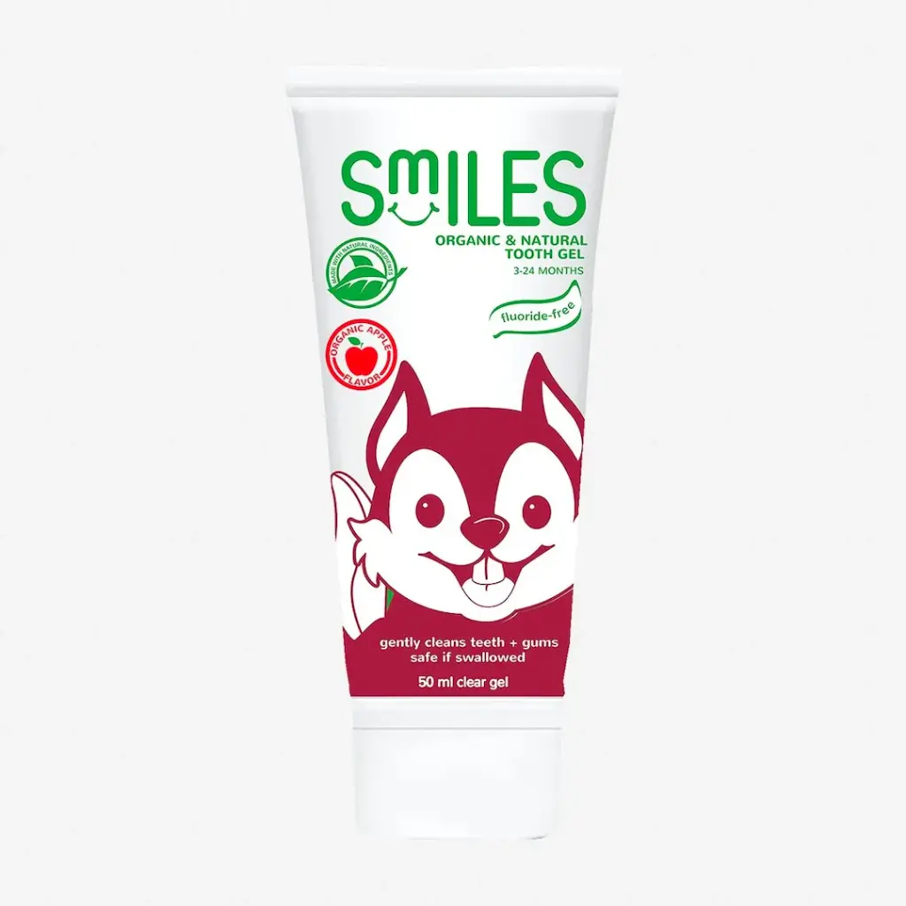 Smiles Organic & Natural Tooth Gel (Organic Apple) 50ml
