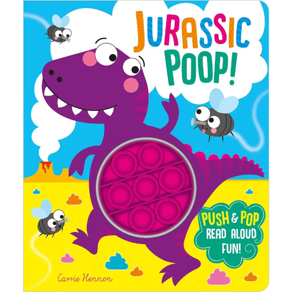 Jurassic Poop! (Push & Pop Bubble Book)