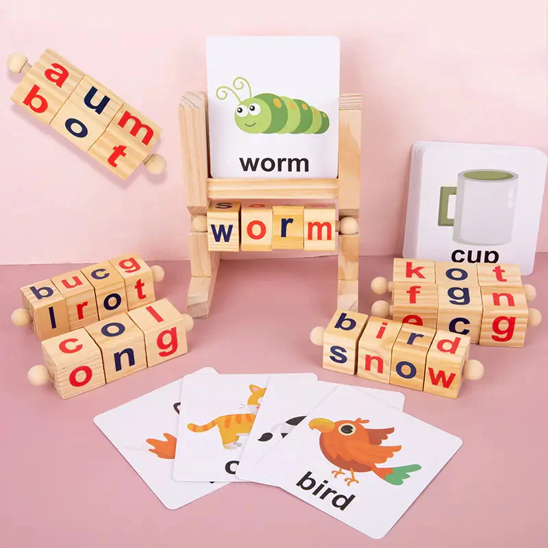 The Kiddie Concept Reading and Spelling Blocks