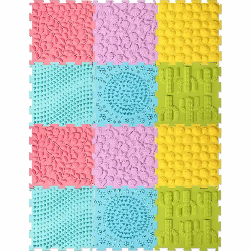 The Kiddie Concept Sensory Puzzle Mat