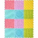 The Kiddie Concept Sensory Puzzle Mat