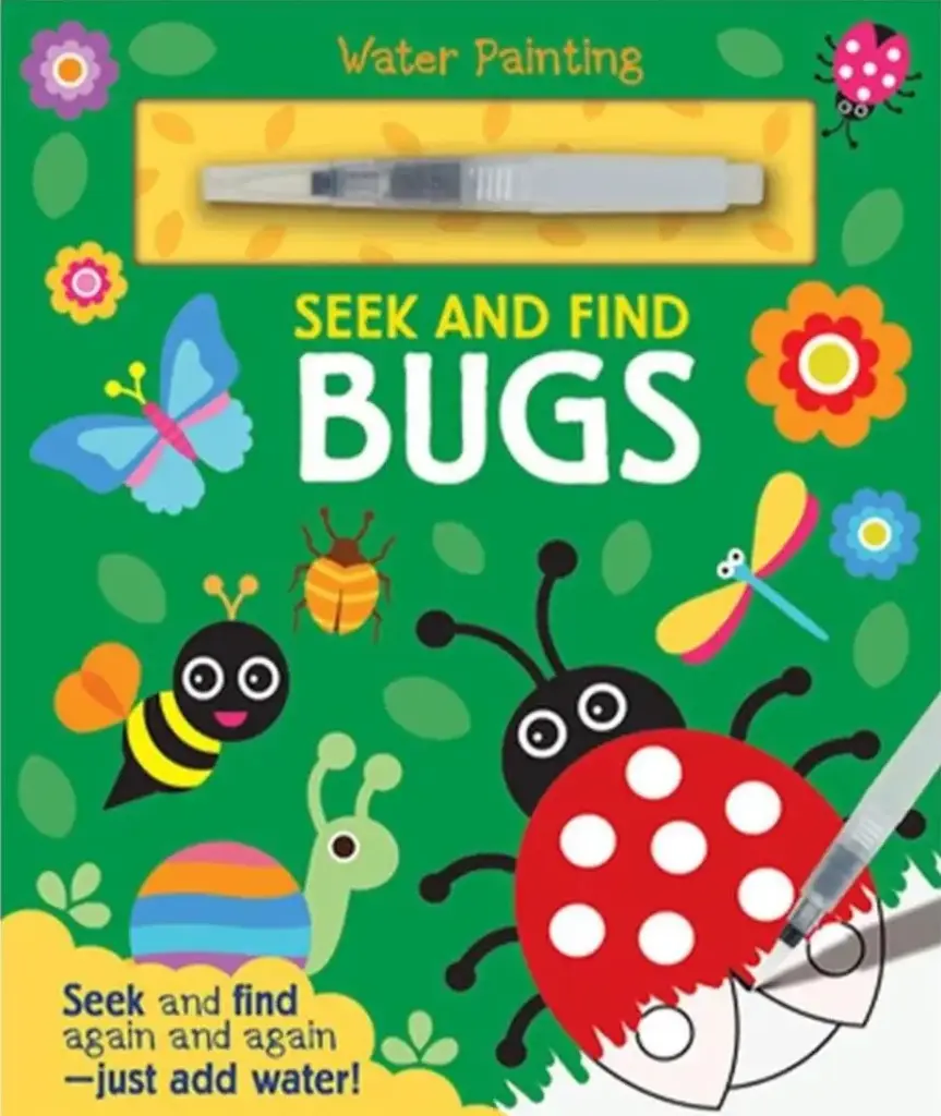 Water Painting: Seek and Find Bugs