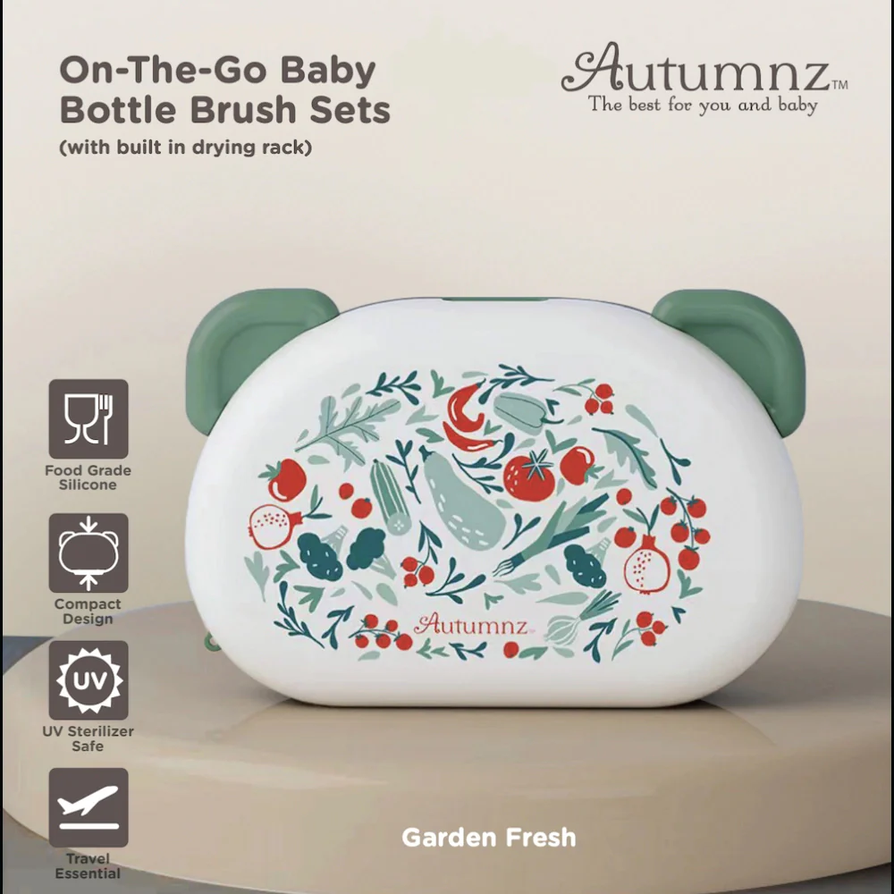Autumnz On-The-Go Baby Bottle Brush Set
