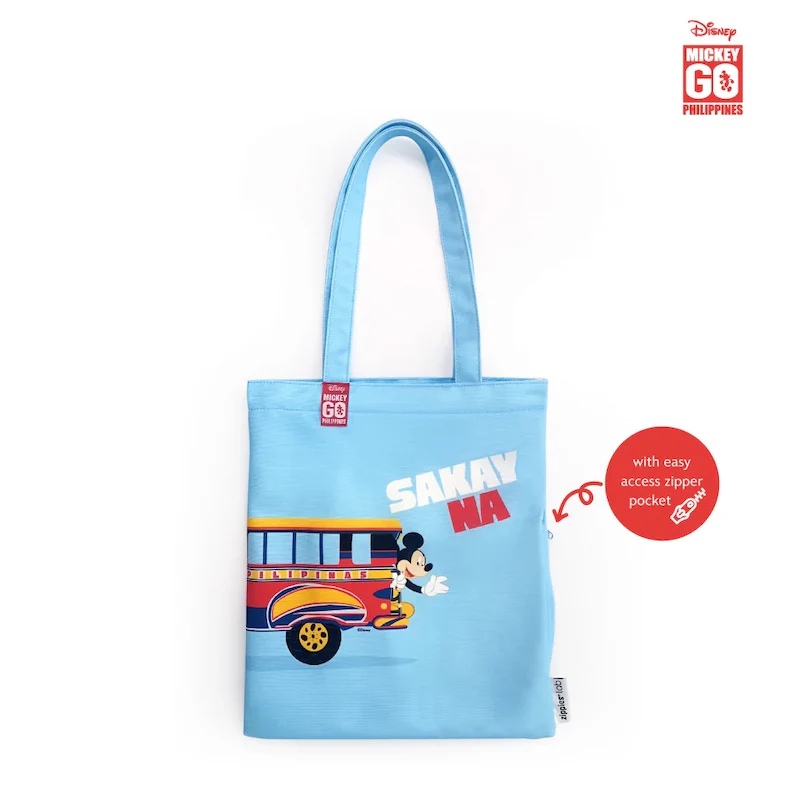Disney Mickey Jeepney Reusable Tote Bag - SALE ITEM