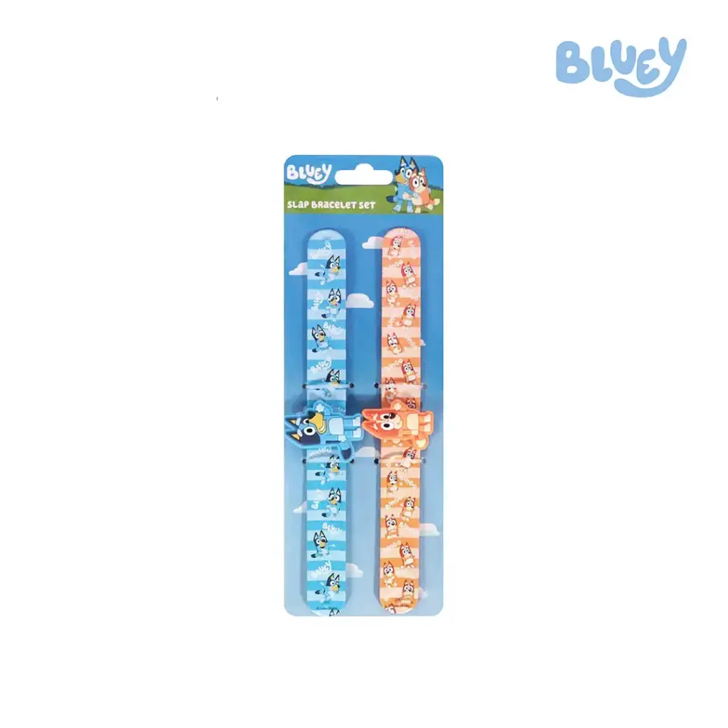 Bluey & Bingo Slap Bracelet Set