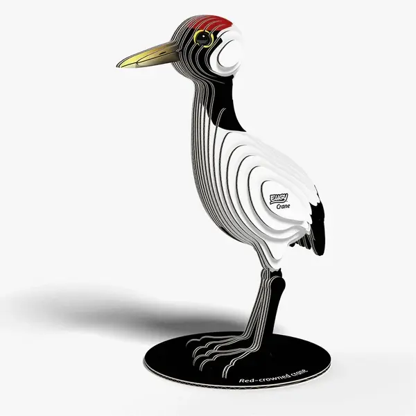 Eugy 3D Cardboard Model Kit - Crane