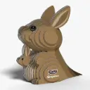 Eugy 3D Cardboard Model Kit - Kangaroo