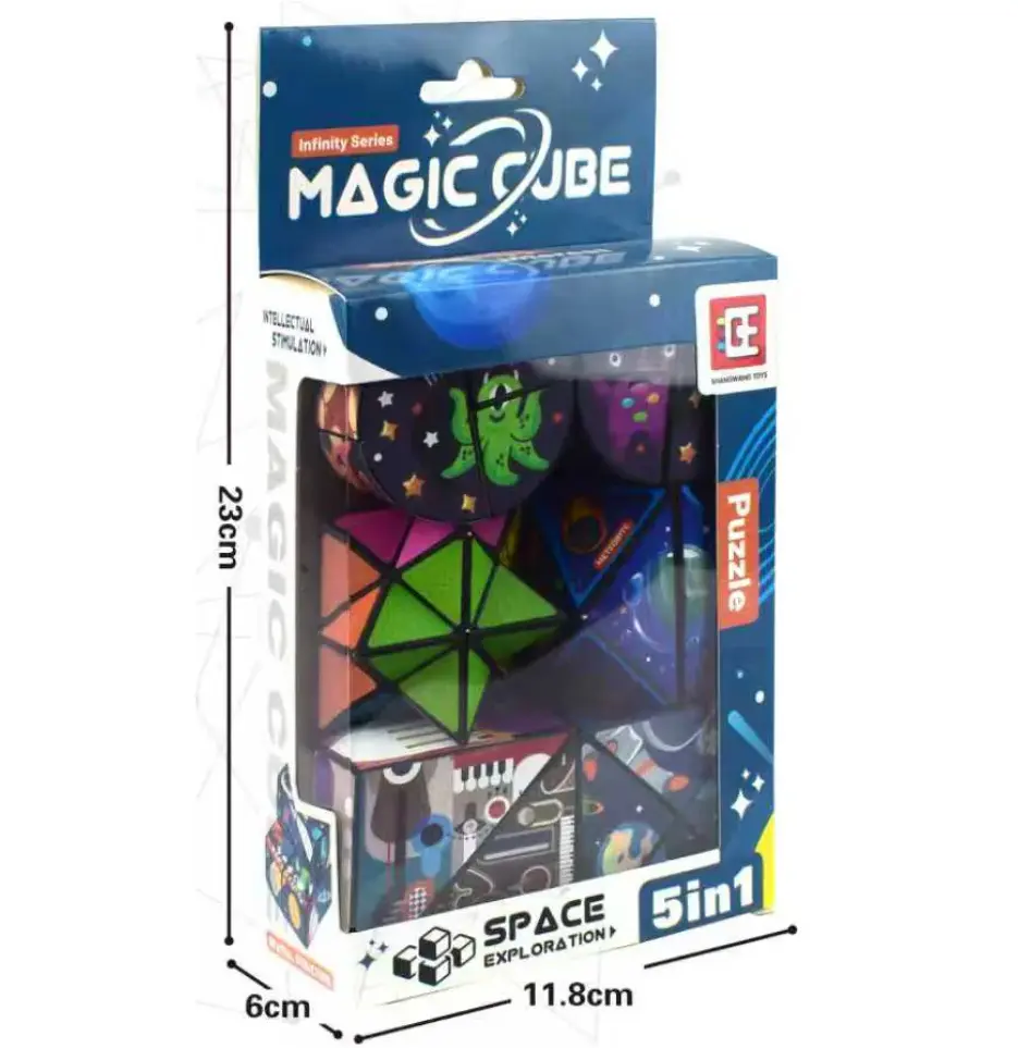 Space Exploration Magic Cube Puzzle