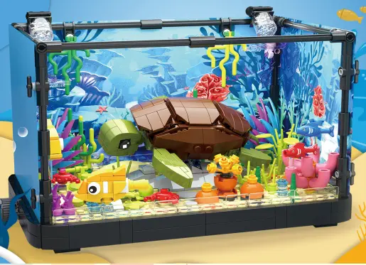 Atlantis World Aquaria Building Bricks