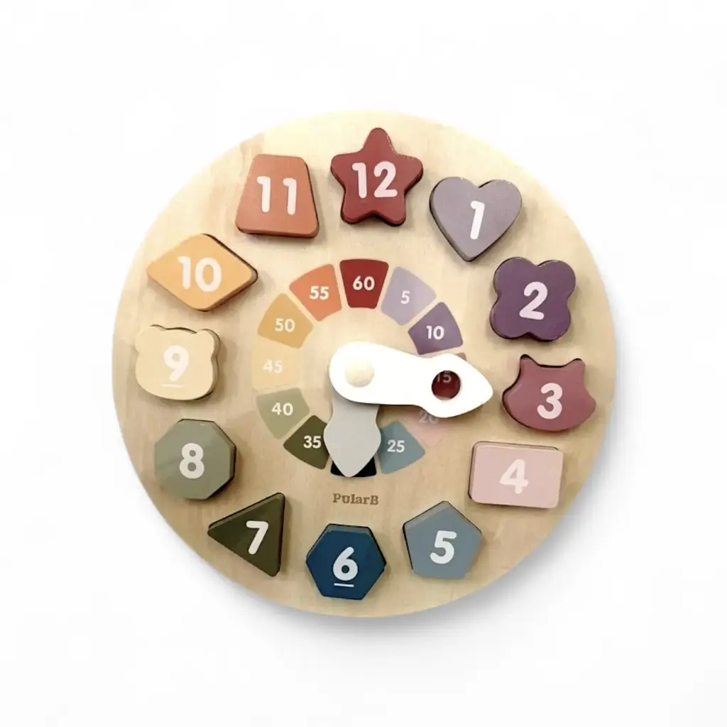 PolarB Shape Sorting Clock