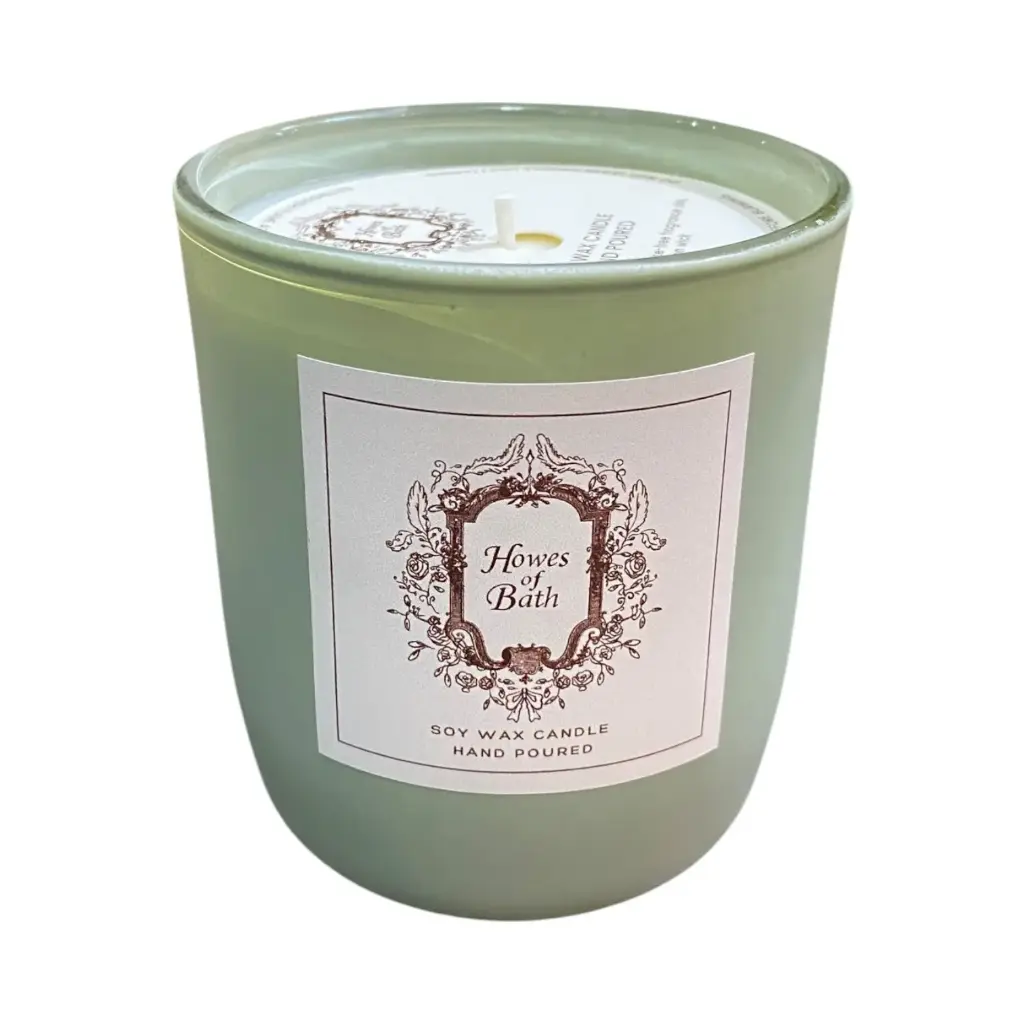Howes of Bath Green Tea + Bergamot Hand Poured Soy Wax Candle