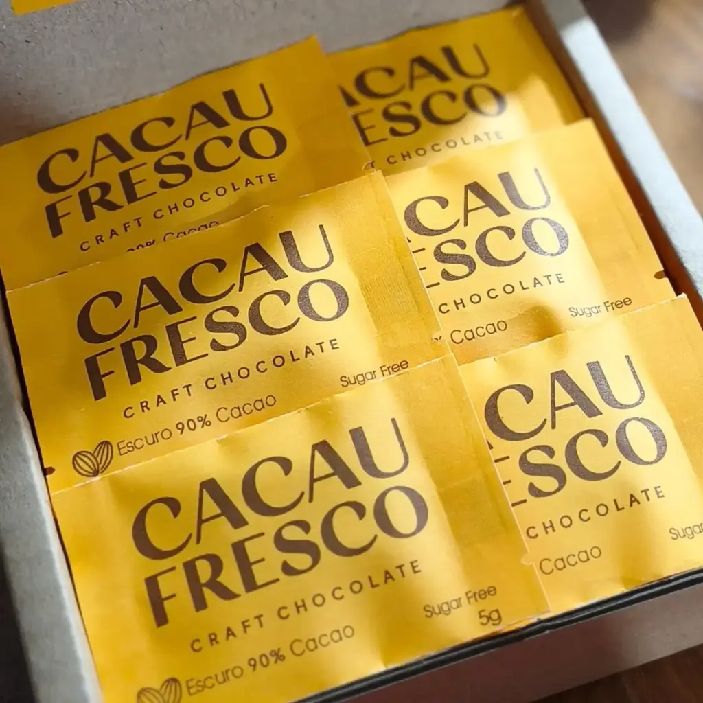Cacau Fresco Craft Chocolate Escuro 90%