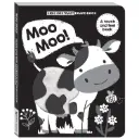 High Contrast Board Book: Moo Moo! Touch and Feel Book