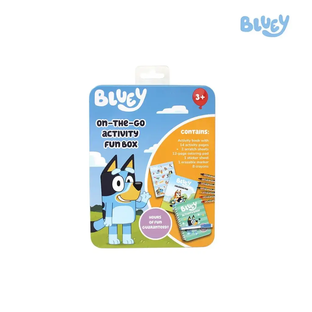 Bluey On-the-Go Activity Fun Box