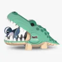 Eugy 3D Cardboard Model Kit - Crocodile