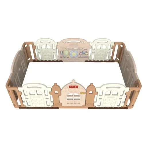 Dwinguler Castle Playpen (Caramel)