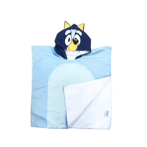 Bluey Microfiber Poncho Towel (Various Designs)