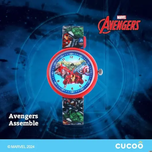Cucoo Marvel Collection Analog Kids Watch