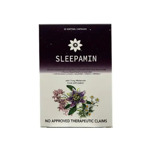 Sleepamin Natural Sleep Aid Softgel Capsules 30s
