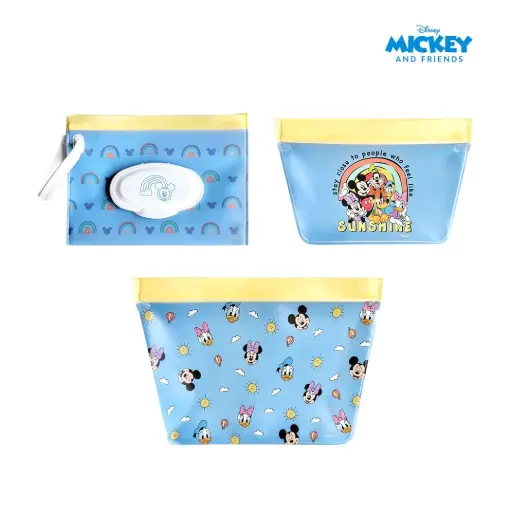 Zippies Lab Disney 3pc Bag Organizer Set w/ Wipes Pouch