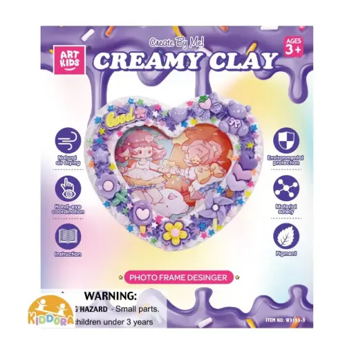 Art Kids Creamy Clay Photo Frame Designer