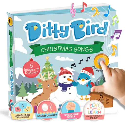 Ditty Bird Christmas Songs Musical Book