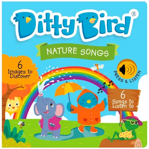 Ditty Bird Nature Songs Musical Book