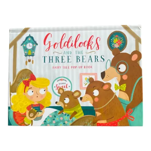 Goldilocks and The Three Bears Fairy Tale Pop-up Book