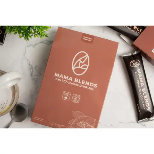 Mama Blends 6-in-1 Chocolate Drink Mix