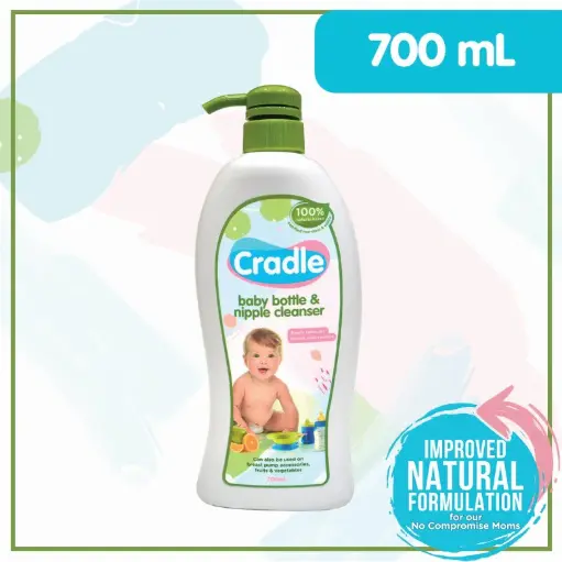 Cradle Baby Bottle & Nipple Cleanser 700ml