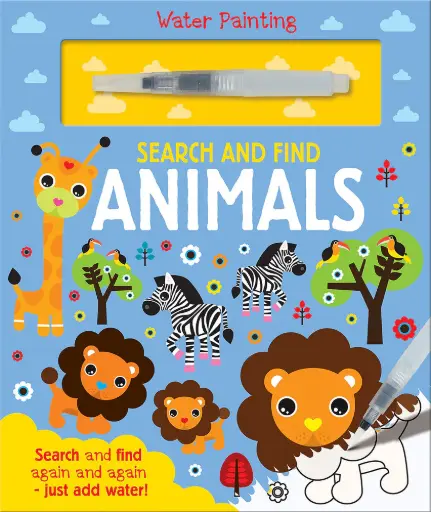 Water Painting: Search and Find Animals