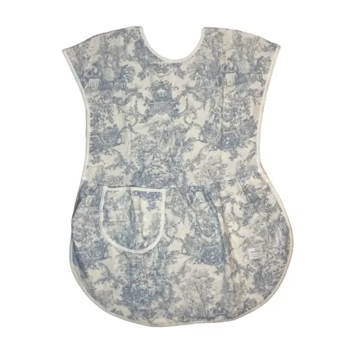 Emong Toile De Jouy Mom Bib Apron